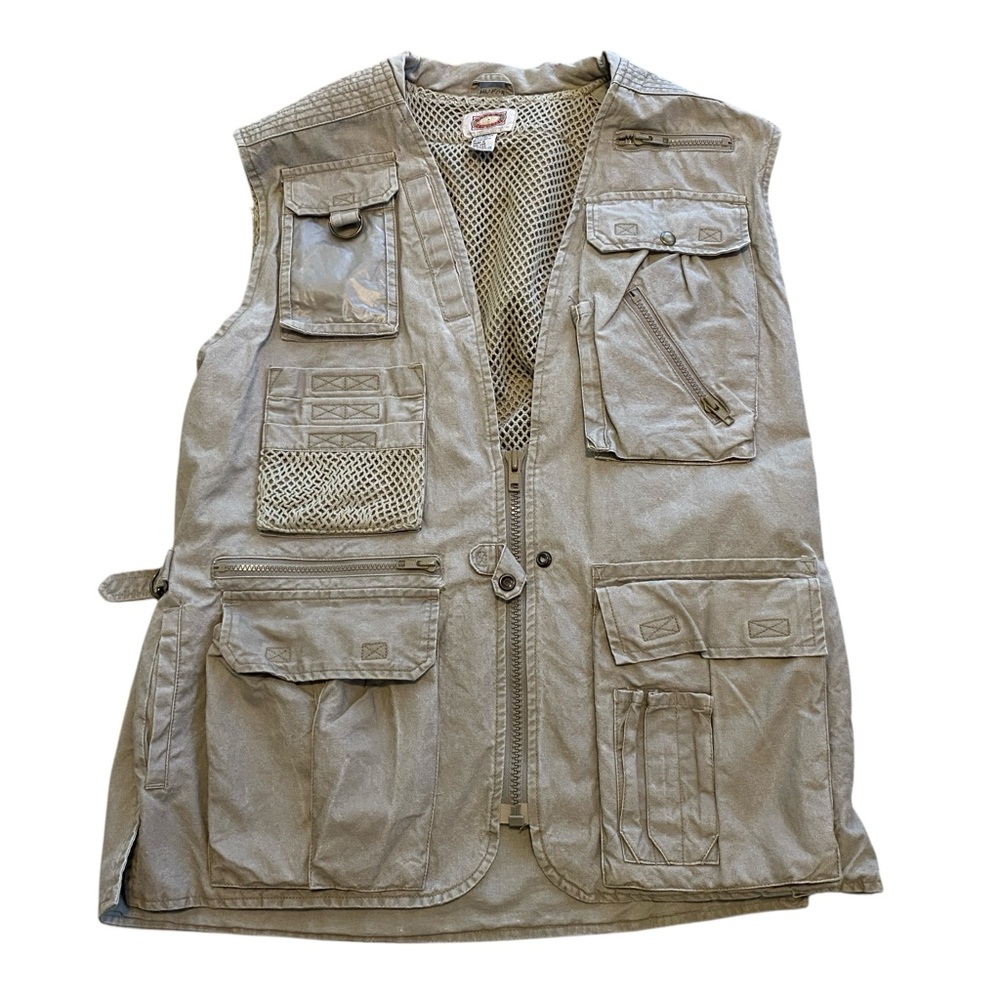 Men's Banana Republic Utility Fishing Hunting Vest Size Large